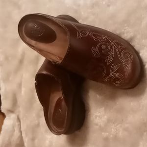 Ariat Western Leather Mule Shoes 7B